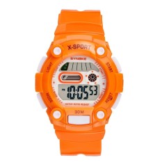 SYNOKE Fashion Cool Student Sports Watch Multi-fungsi 3ATM Life Water-resistant Children Boy Girl Watch dengan Lampu Latar Chronograph Alarm Tanggal Minggu Display-Intl
