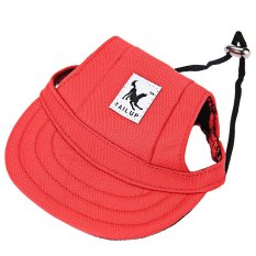 Tailup Kecil PET Hat Kucing Anjing Bisbol Cap Cool Doggie Teddy Chihuahua Papillon Ornamen-Intl