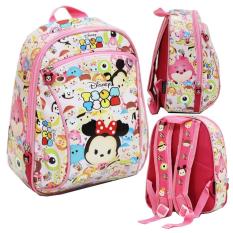 Tas Anak Sekolah Baru Ransel PAUT Tsum Tsum AA Bahan Kain Sponge Anti Air