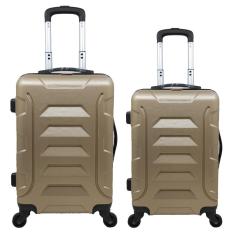 Tas Koper Polo Twin - Fiber ABS 1 Set Size 20 & 24 Inch 6615 Gold