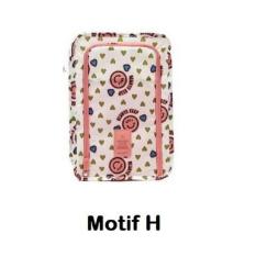 TOKO49 - Tas Penyimpanan Sepatu Anti Air Dengan Motif Bunga - H Smile Pink