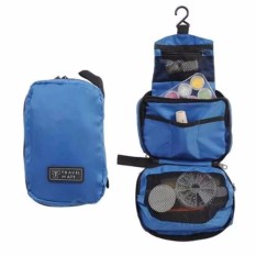 Tas peralatan mandi / Tas Kosmetik / Toilet Organizer Bag / Travel Mate Organizer (Random Warna)