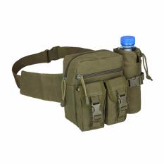 Tas Pinggang Botol Tactical Army-HITAM