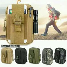 Tas Pinggang HP Militer - Tactical Army Bag - Babamu - Random