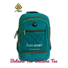Tas Ransel Alto Back to School BAT-8C + Waterproof Raincover