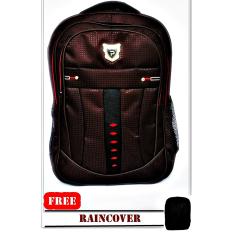tas ransel backpack pria / tas sekolah polo alfito spyder coklat