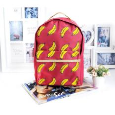 Tas Ransel Kids Jaman Now Banana Bag - Merah