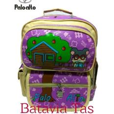 Tas Ransel Kids Palo Alto Bat-1c + Waterproof Raincover