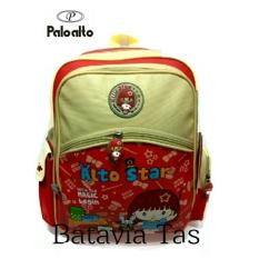 Tas Ransel Kids Palo Alto Bat-7a + Waterproof Raincover