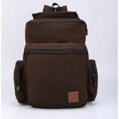 Tas Ransel Laptop Kanvas MB14 Original Distro Backpack Canvas Premium Sekolah Kuliah Kerja Pria Laki