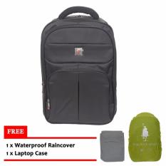 Tas Ransel Laptop Polo Classic - Hitam terbaru
