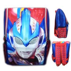 Tas Ransel Sekolah Anak TK Jepang Ultraman Muka 3D Timbul / tas sekolah anak laki / tas ransel berkarakter / tas sekolah anak model baru murah