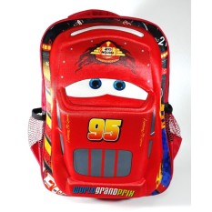 Tas Ransel Sekolah Anak TK SD Model 3 Dimensi (3D) Motif The Cars