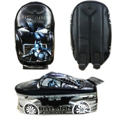 Tas Ransel Sekolah TK Batman 3D On The Road Tas Mobil / Tas Sekolah Anak Laki Laki Terbaru / TAs Bahu Anak / Punggung Pria / Murah