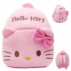 Tas Sekolah Anak Karakter Kartun Kitty Ransel Kucing Kecil Imut Lucu - Pink