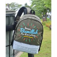 Tas Sekolah Ransel Anak Play Group PG TK SD Small Bagpack Bag Back Pack Muslim Kids Bismillah