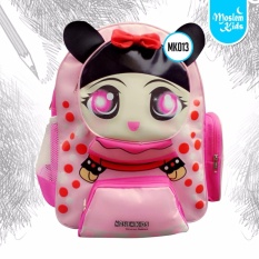 Tas Sekolah Ransel Anak SD Bag Backpack Back Pack Muslim Kids Karakter Strawberry MK 13