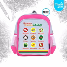 Tas Sekolah Ransel Anak TK SD Kecil Bag Backpack Back Pack Muslim Kids Rambu Islam