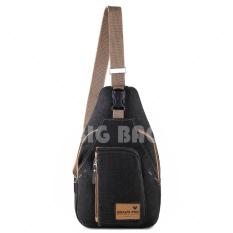 Tas Selempang Pria / Wanita Kanvas Braun Fox Sports - Slingbag Canvas - Tas Sandang Pria Tas Messenger Shoulder Bag Chest Bag Slempang Import Korean Style Mini Converse Crossbody Bag Eiger Consina Bodypack Xiaomi Polo Pallazo Terlaris Murah Best Seller