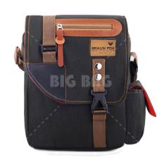 Tas Selempang Braun Fox - The Black Hunter Tas Pria Tas Bahu Tas Messenger Tas Slempang Crossbody Man Tas Fashion Pria