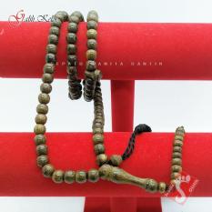 Tasbih Kayu Galih Kelor Asli Kualitas Premium Berkhasiat Diameter 8 mm Isi 99 Butir TGK-08M