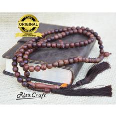 Tasbih Kayu Galih Nagasari Nogosari Unik Langka Merah Asli Cirebon 99 Butir