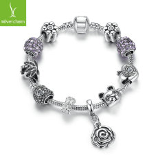 Remaja Gadis Cute Little Panda Diamond Gelang PA1483 18 Cm