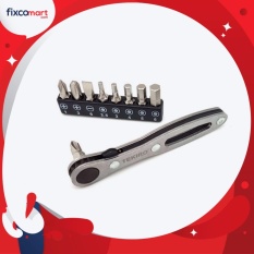 Tekiro Obeng Ratchet Set 9 Pcs / Ratchet Screwdriver Set