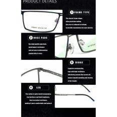 Terbaru Kacamata Ff6 + Lensa Essilor Crizal Minus Plus Pria - Kdstr