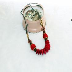 TERLARIS.Rugi kalau tidak memilikinya. Kalung Kayu Murah dari perajin yogya warna etnik kayu