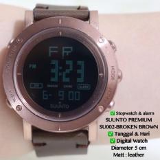 TERMURAH Jam Tangan SUUNTO PREMIUM Digital Tali Kulit Leather Casio Dw