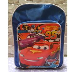 TERMURAH! TERLARIS! TAS ANAK SEKOLAH PAUD TK SD KARAKTER KARTUN CAR