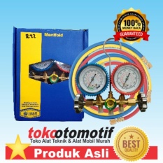 Testing Meter Manifold Freon + Selang R22 / R134 / R502 IMA