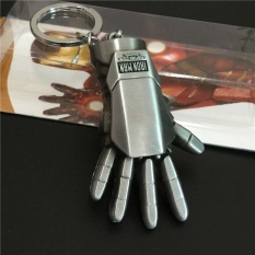 The Avengers Ironman Sarung Tangan Model Pendant Keychain Keyring Fashion Tas Mobil Liontin Mainan Souvenir Gift-Intl
