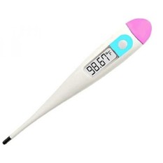 The Baby Maker Products BBT Thermometer for Ovulation - Clinically Proven Digital Basal Thermometer - Plus Chapter On Determining Ovulation Accurate to 1/100th Degree for Assessing Fertility - intl
