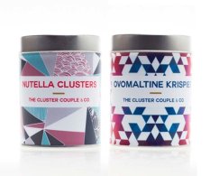The Cluster Couple & Co. Cookies Nutella Clusters & Ovomaltine Krispies