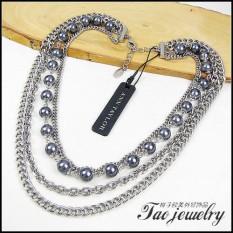 Eropa dan Amerika Asli Daftar Perdagangan Luar Negeri Dekorasi, ann Amerika Serikat * Taylor Beat Bekas dan Imitasi Mutiara Beberapa Kalung-Internasional