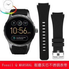 The fossil Q MARSHAL series sport intelligence hand watch band fossil men and women Men's Fashion Watch - intl