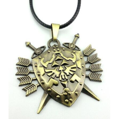 Legenda Zelda Anime Kalung Tali Panjang 45mm Permainan Kalung Sweater Aksesoris Cosplay Perhiasan Kalung-Intl