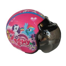 The Musketeer - Helm Anak Bogo Usia 4-7 Tahun Little Pony Pink