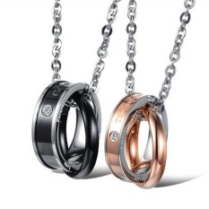 Cincin Kalung Pria Gantung Jatuh Ke Tide Seseorang Indonesia Ngumpul Di Sini Anda Berkabung Jatuh Ke Titanium Karat DIY Kepribadian Ke Membuat Anda pesanan Anda Mengukir Sebuah Kata Sebuah Hadiah untuk Hari Valentine-Internasional