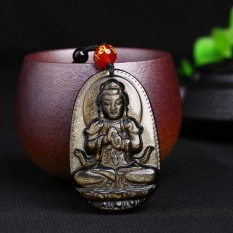 Ini Kehidupan Budha Berduka untuk Jatuh Ke Pria Batu Alam Emas Yao Delapan Terbesar Orang Suci Pelindung Kalung Wanita hari Besar Seperti Datang Liontin Awalnya Kehidupan Tahun Dekorasi-Internasional