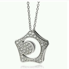 Bella & Co. Boys Over Flowers Necklace Geum Jan Di Aksesoris Perhiasan Kalung Korea Lapis Emas 18K