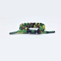Tide Merek Jamaika Reggae Merah Kuning Hijau Gradient Kecil Lion Rastaclat Tali Sepatu Mengepang Tali Pasangan Gelang-Intl