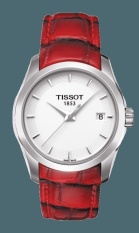 Tissot T-Classic Couturier Quartz Lady T035.210.16.011.01 - Jam Tangan Wanita - Merah