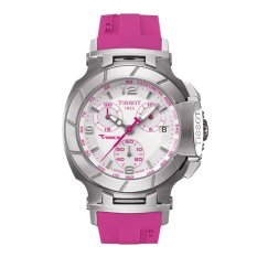 Tissot T-Sport T-Race Chronograph Lady T048.217.17.017.01 - Jam Tangan Wanita - Pink