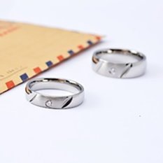 Titanium - Cincin Couple / Cincin Tunangan / Cincin Nikah