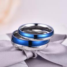 Titanium Cincin Couple - Cincin Tunangan - Cincin Nikah CC058
