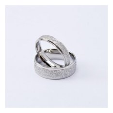 Titanium Cincin Couple - Cincin Tunangan - Cincin Nikah CC078