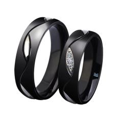 Titanium Cincin Couple - Cincin Tunangan - Cincin Nikah CC085